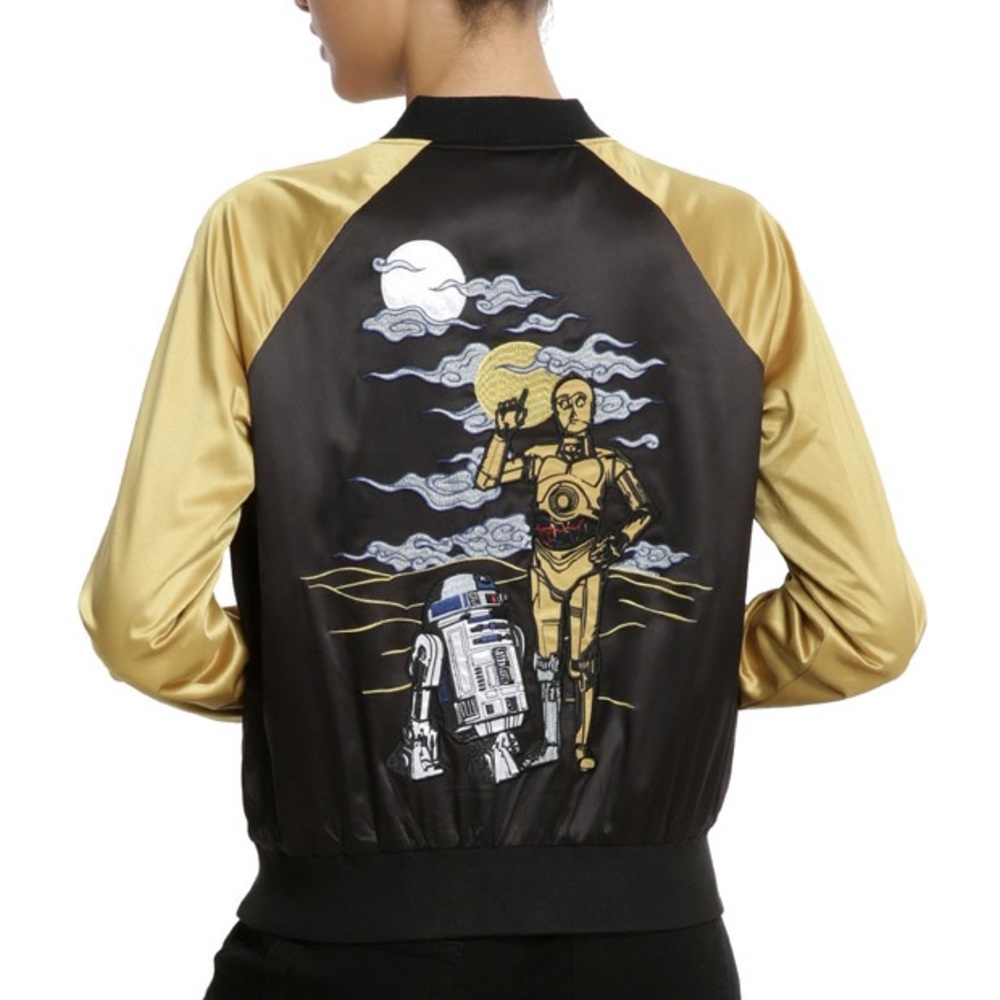 Her Universe 40th Anniversary C3PO R2D2 Jacket